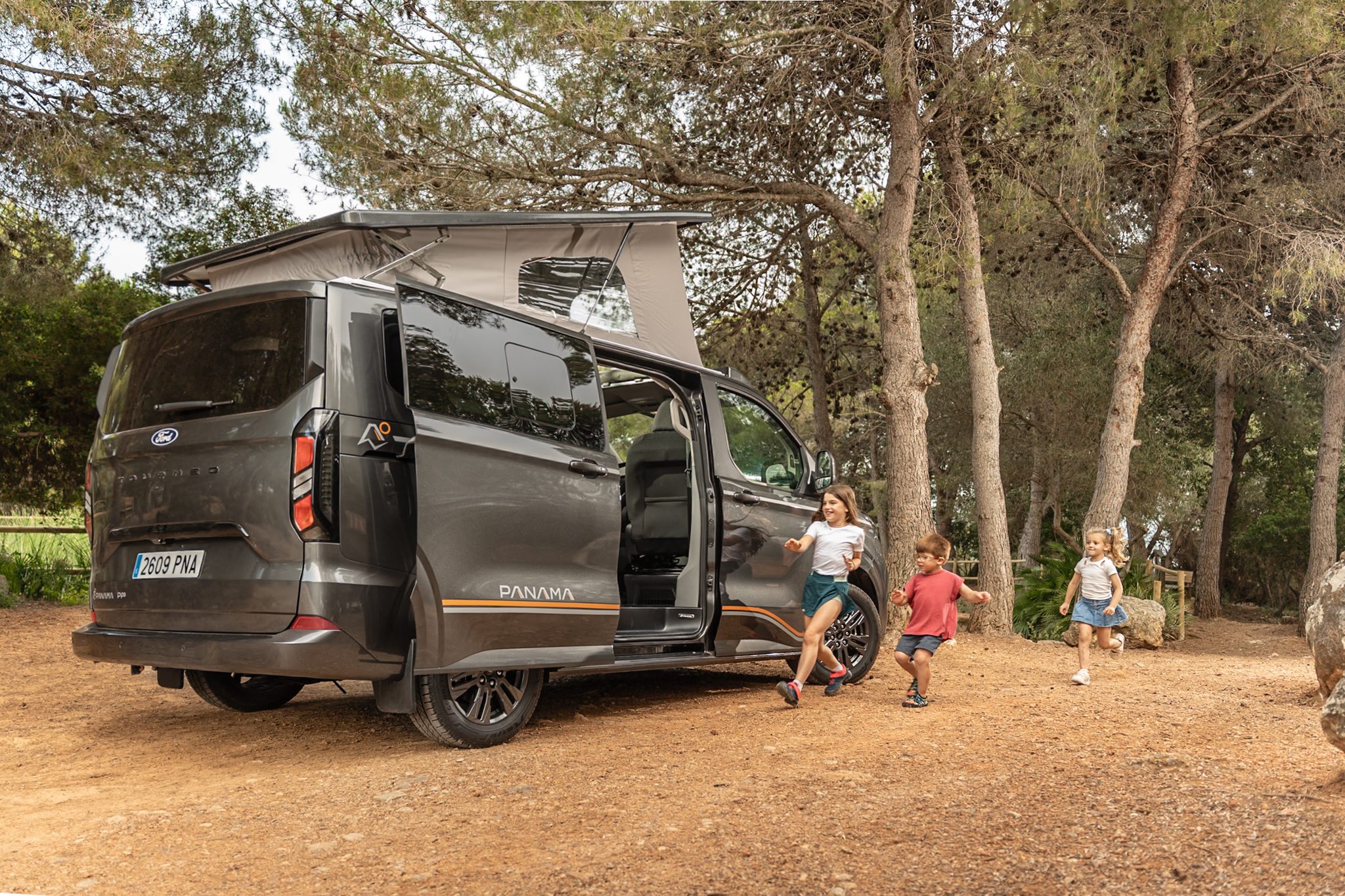 Interior van cu familie